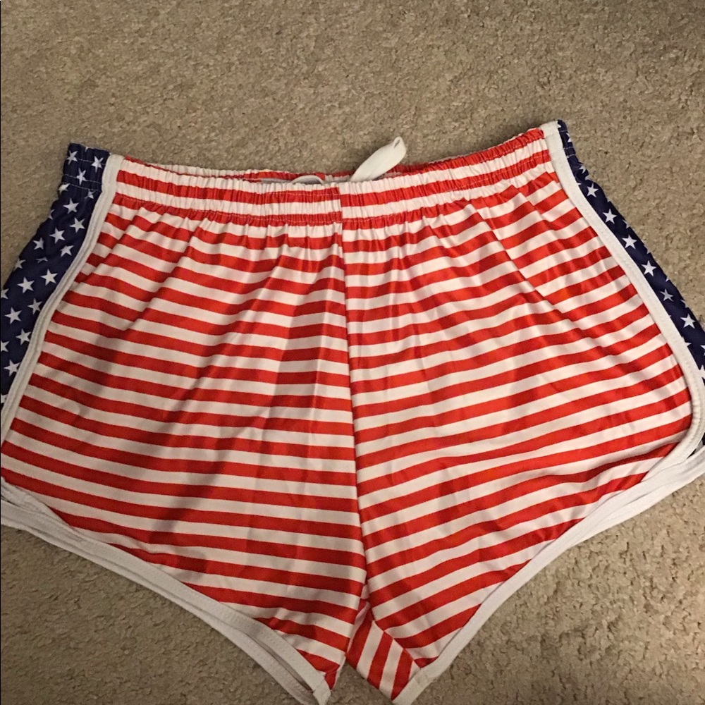 Krass & Co. American flag shorts